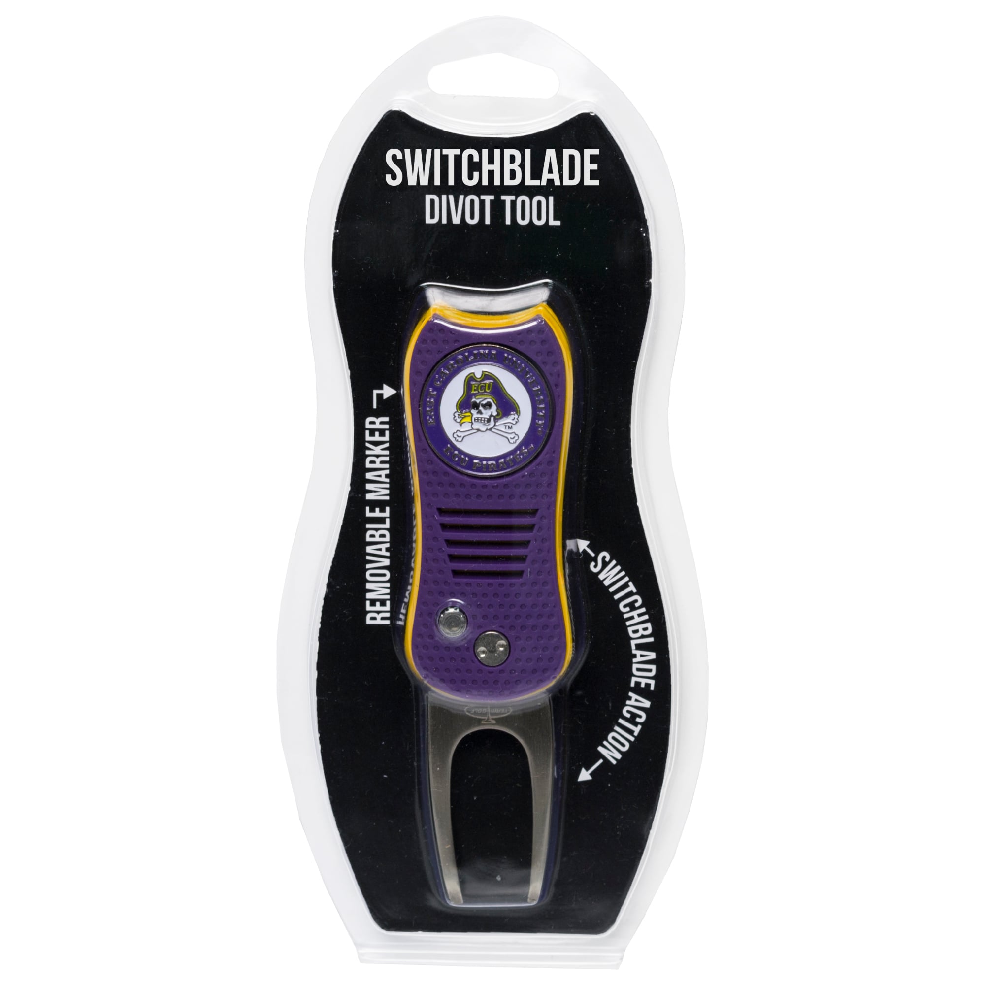 ECU Pirates Switchblade Divot Tool with Ball Marker