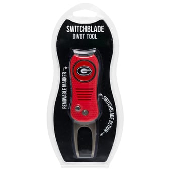 Georgia Bulldogs Switchblade Divot Tool with Ball Marker
