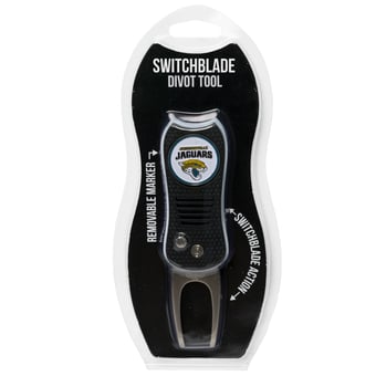 Jacksonville Jaguars Switchblade Divot Tool with Ball Marker