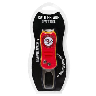 Kansas City Chiefs Switchblade Divot Tool with Ball Marker