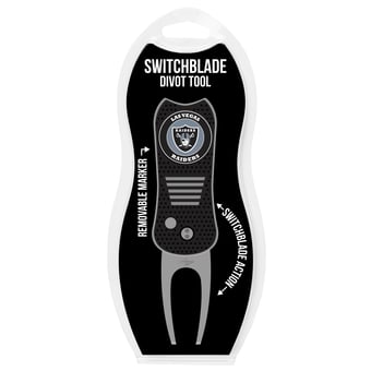 Las Vegas Raiders Switchblade Divot Tool with Ball Marker