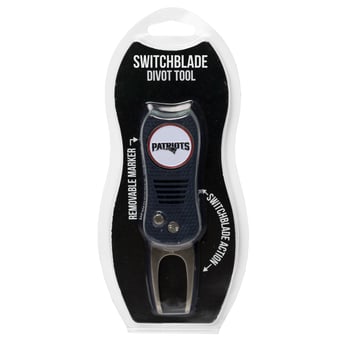 New England Patriots Switchblade Divot Tool with Ball Marker