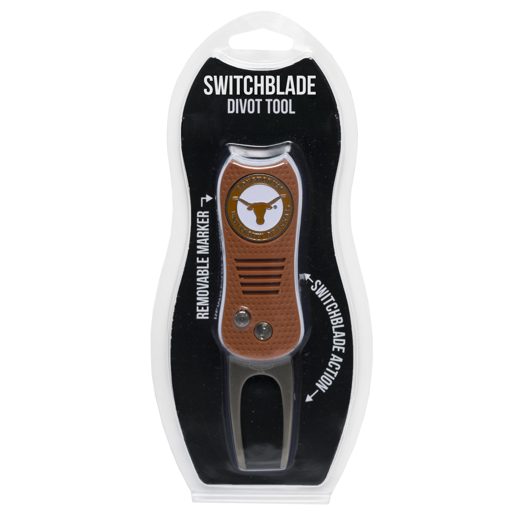 Texas Longhorns Switchblade Divot Tool with Ball Marker