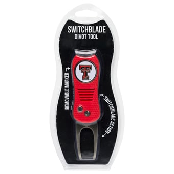 Texas Tech Red Raiders Switchblade Divot Tool with Ball Marker