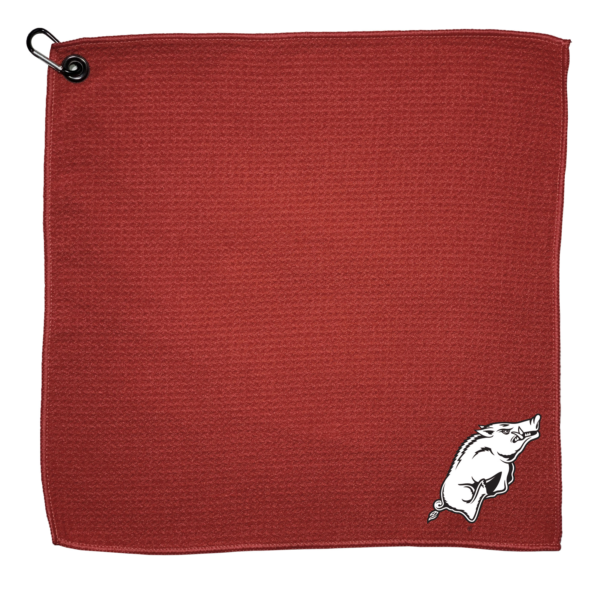 Arkansas Razorbacks 15″ x 15″ Microfiber Golf Towel Arkansas Razorbacks 15″ x 15″ Microfiber Golf Towel