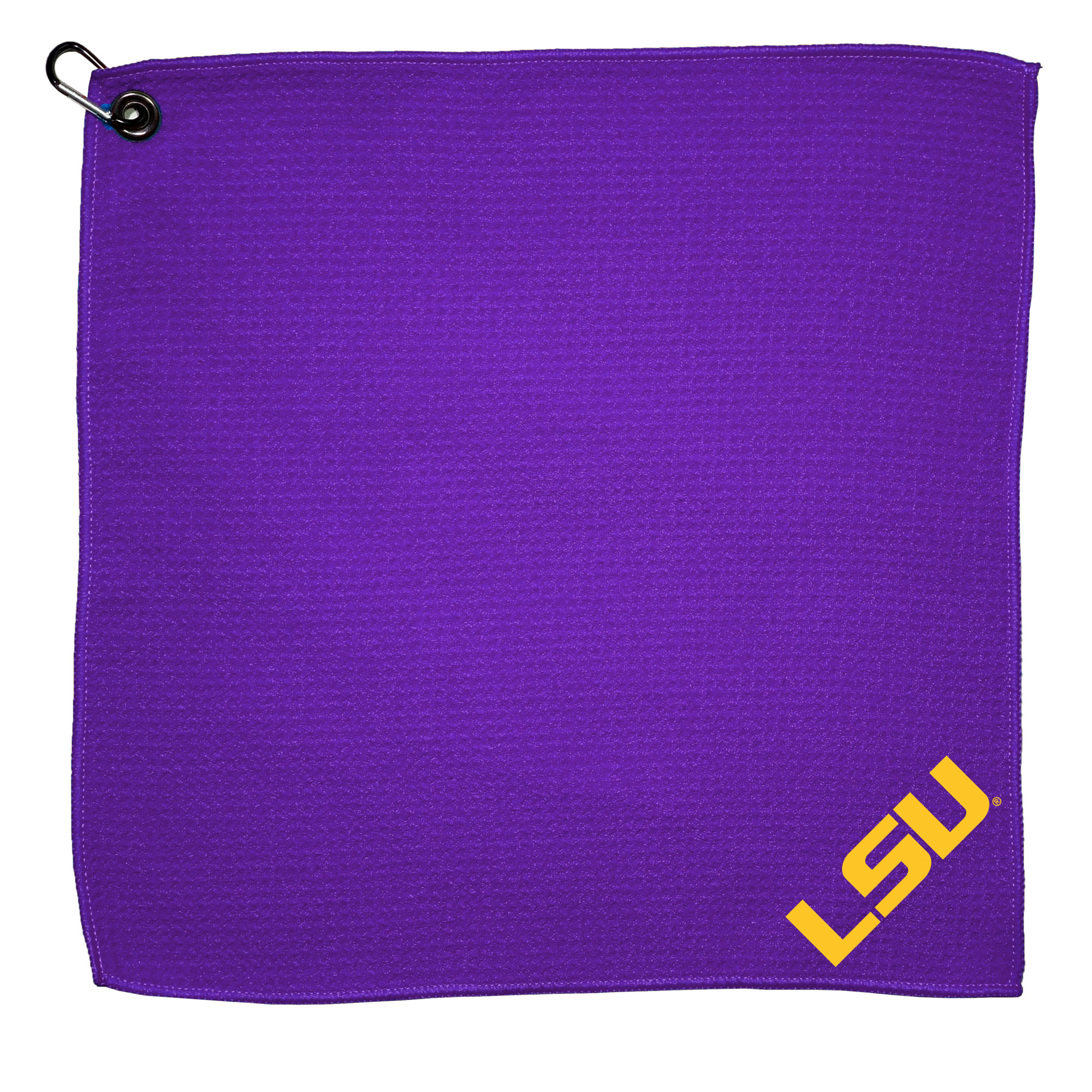 LSU Tigers 15″ x 15″ Microfiber Golf Towel LSU Tigers 15″ x 15″ Microfiber Golf Towel