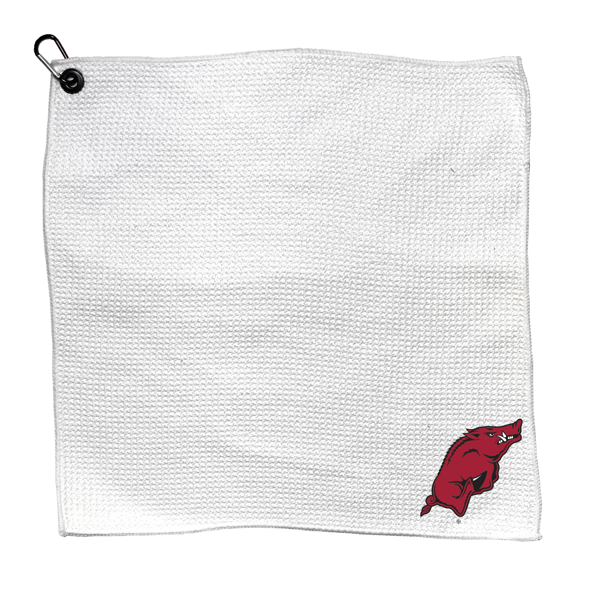 Arkansas Razorbacks 15″ x 15″ Microfiber Golf Towel Arkansas Razorbacks 15″ x 15″ Microfiber Golf Towel