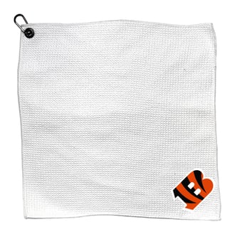 Cincinnati Bengals 15" x 15" Microfiber Golf Towel