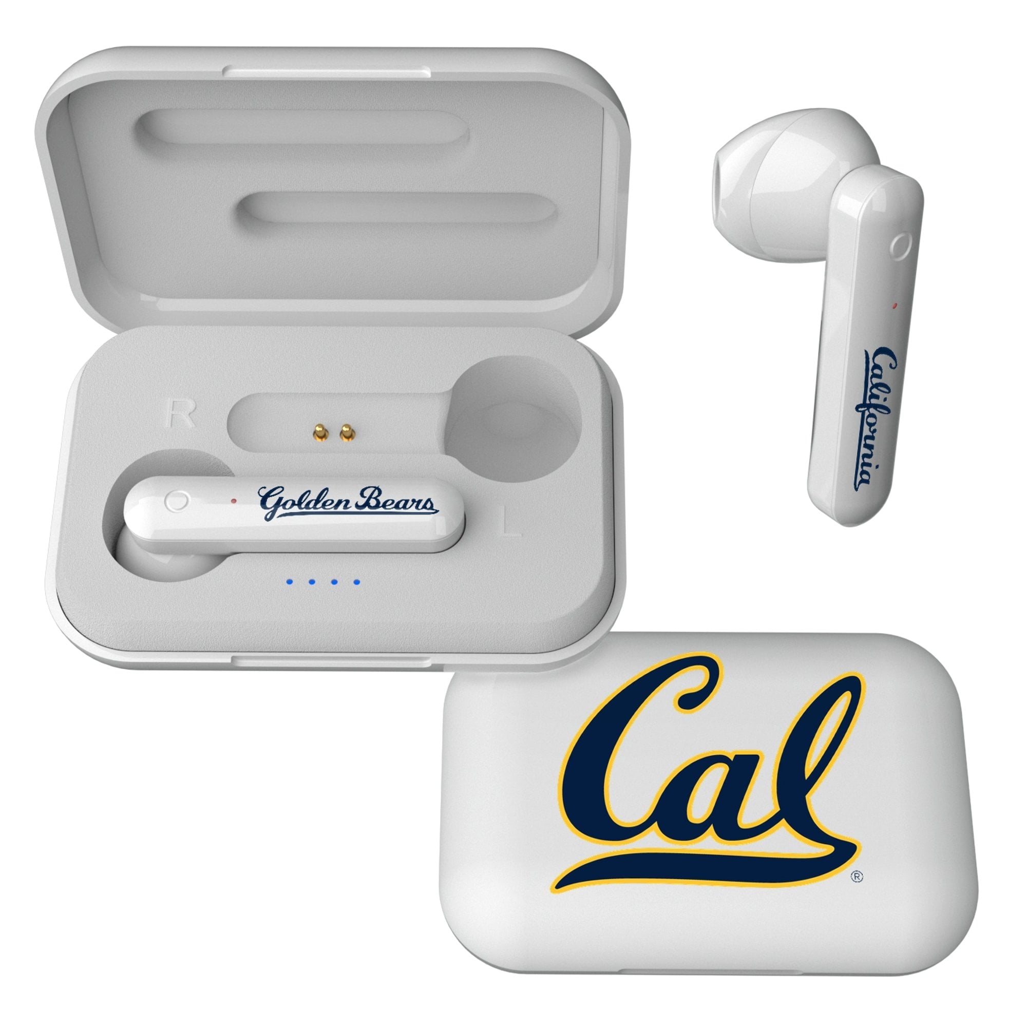 Keyscaper White Cal Bears True Wireless Earbuds