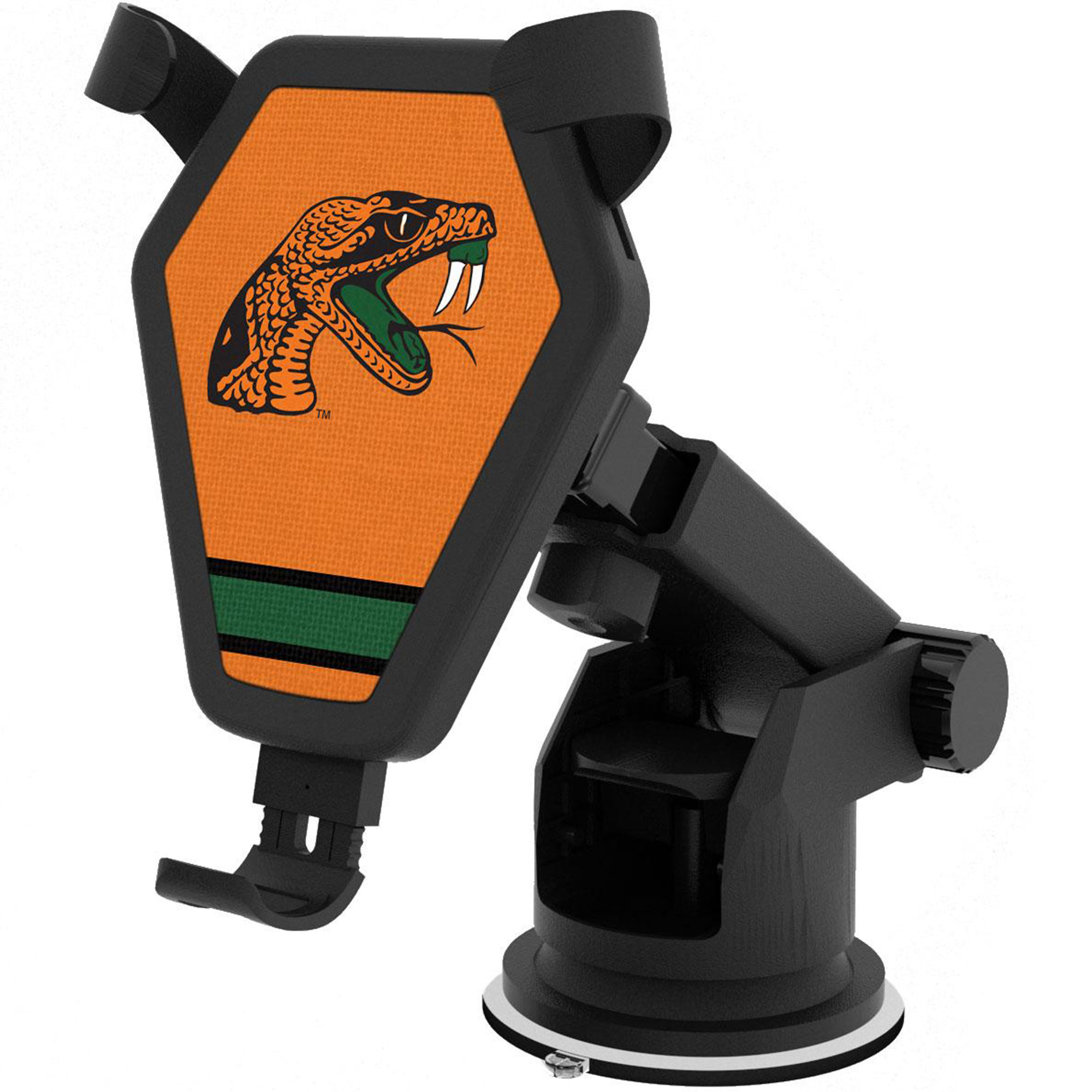 Keyscaper Black Florida A&M Rattlers Wireless Car Charger