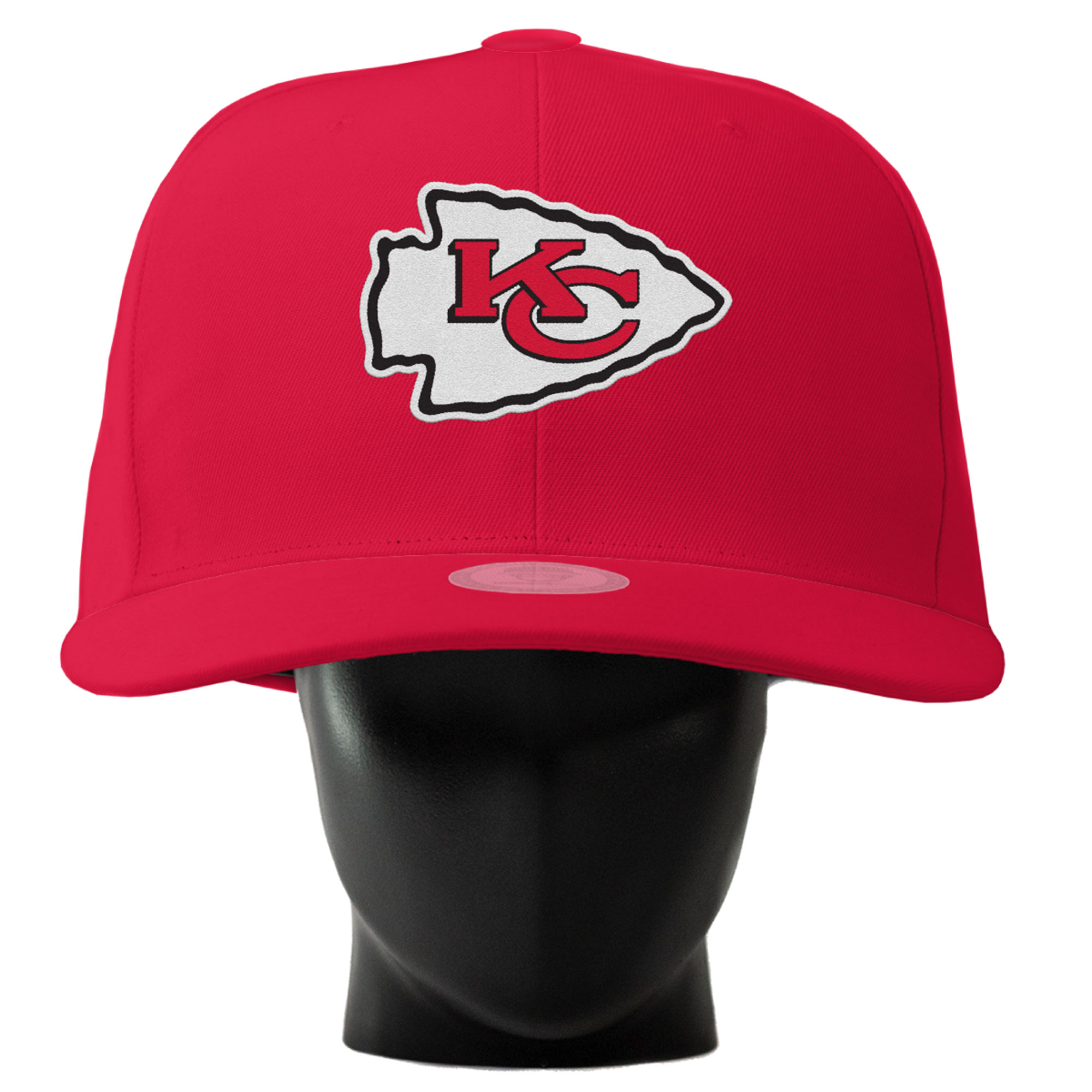 Unisex Noggin Boss  Red Kansas City Chiefs Oversized Hat