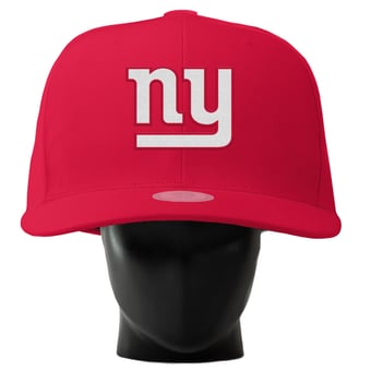 Unisex Noggin Boss  Red New York Giants Oversized Hat