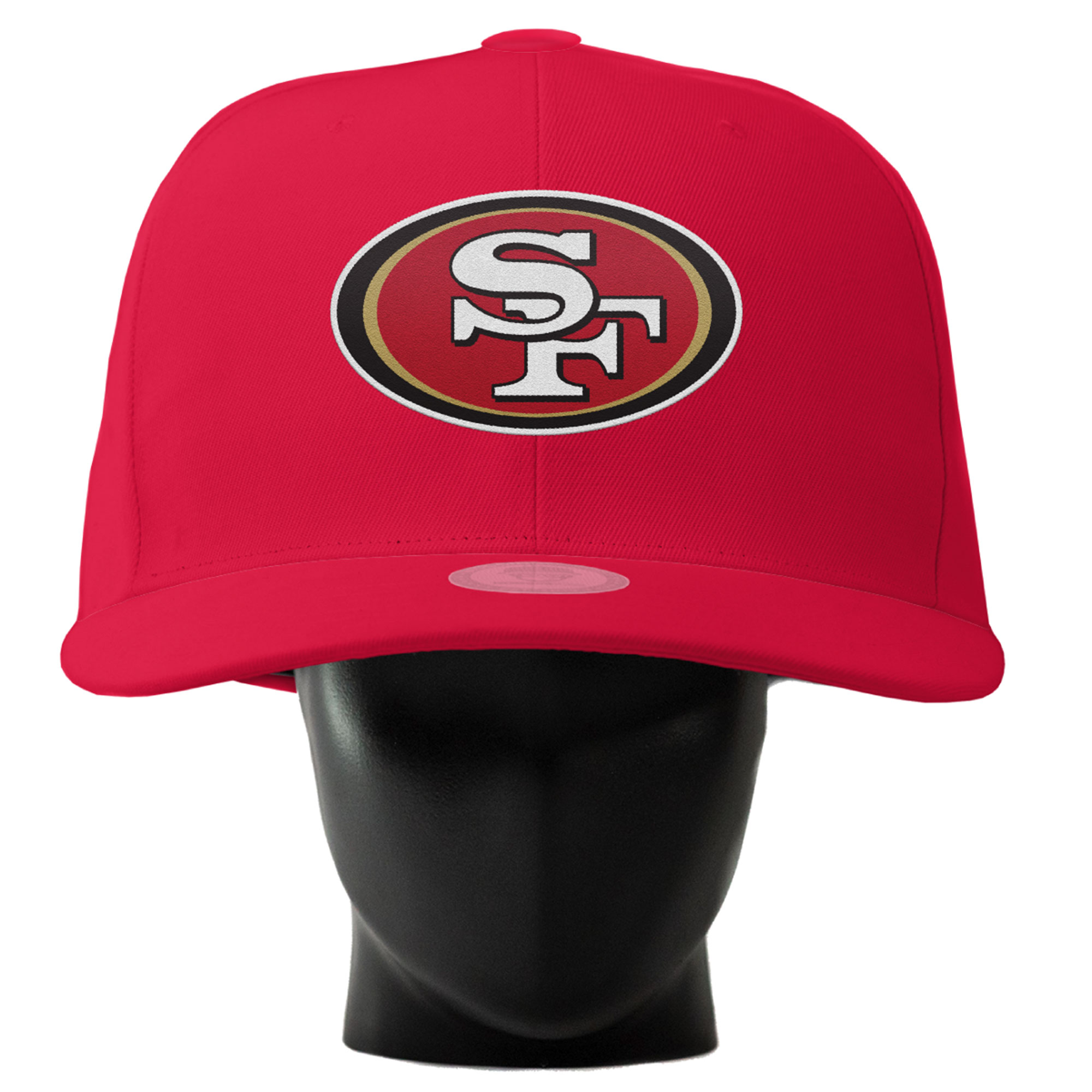 Unisex Noggin Boss  Scarlet San Francisco 49ers Oversized Hat