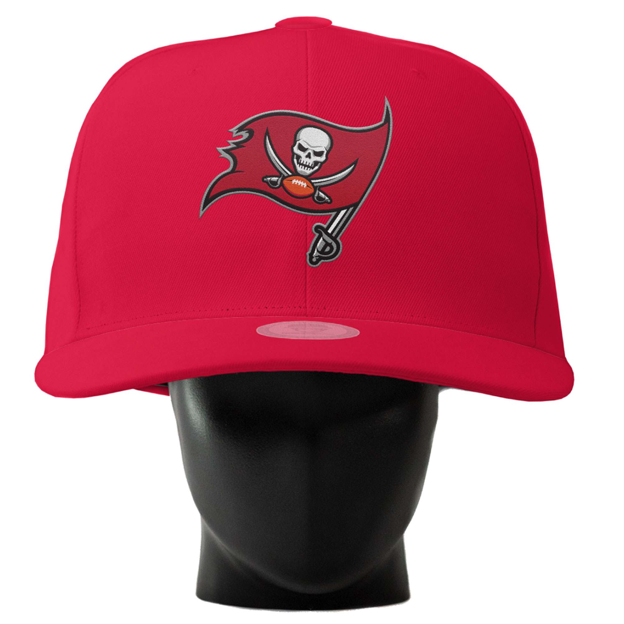 Unisex Noggin Boss  Red Tampa Bay Buccaneers Oversized Hat