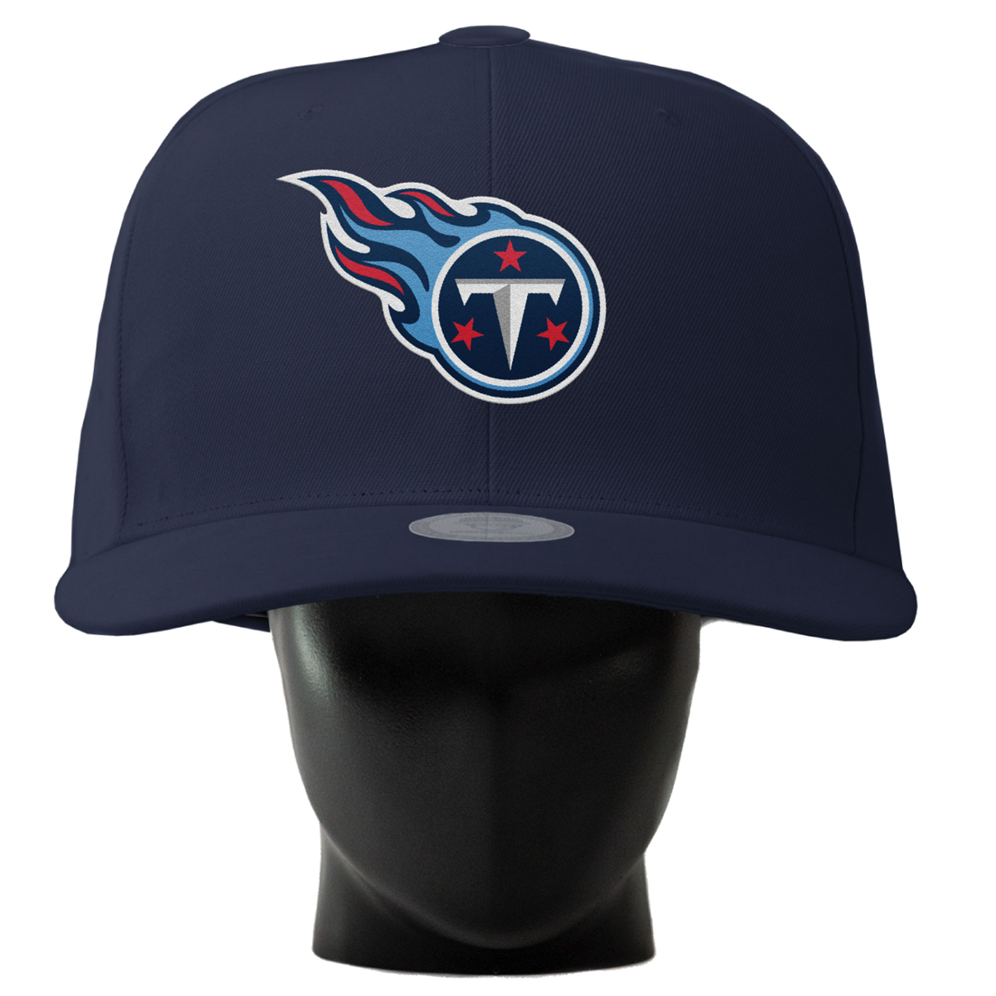 Unisex Noggin Boss  Navy Tennessee Titans Oversized Hat