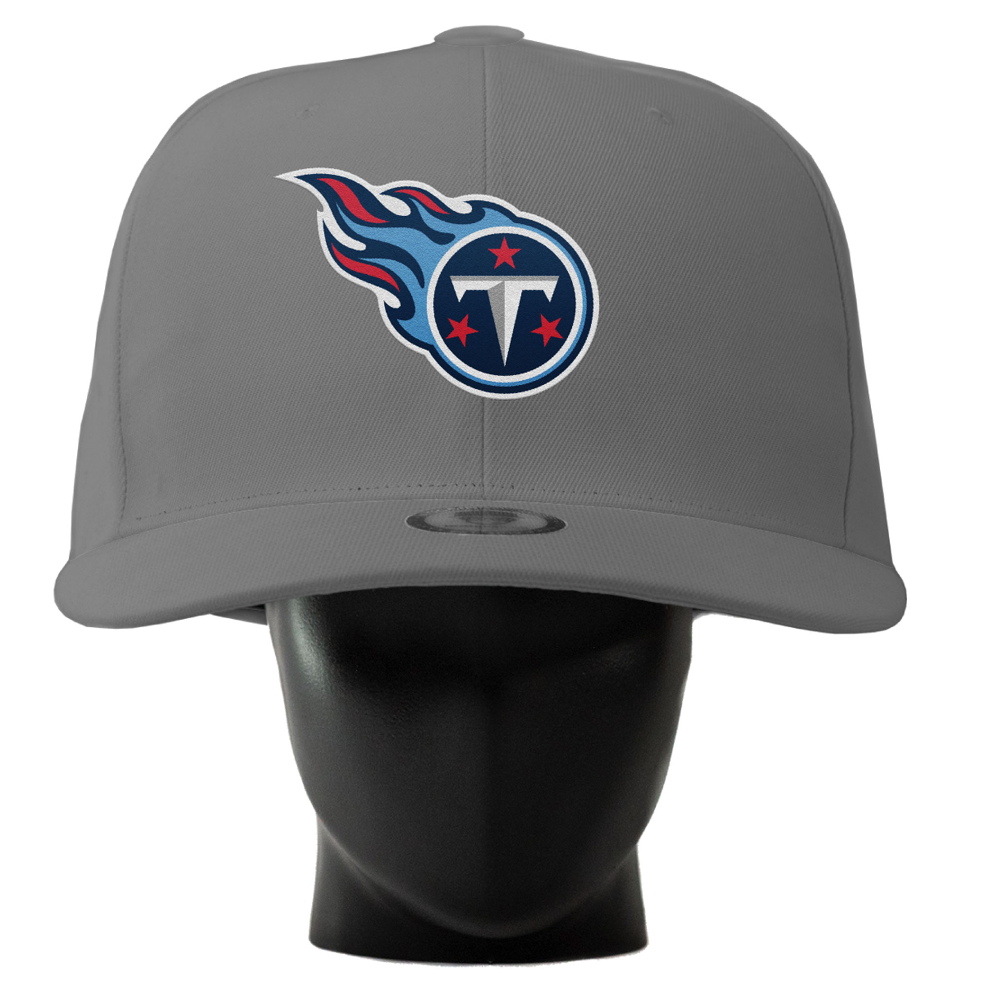 Unisex Noggin Boss  Gray Tennessee Titans Oversized Hat