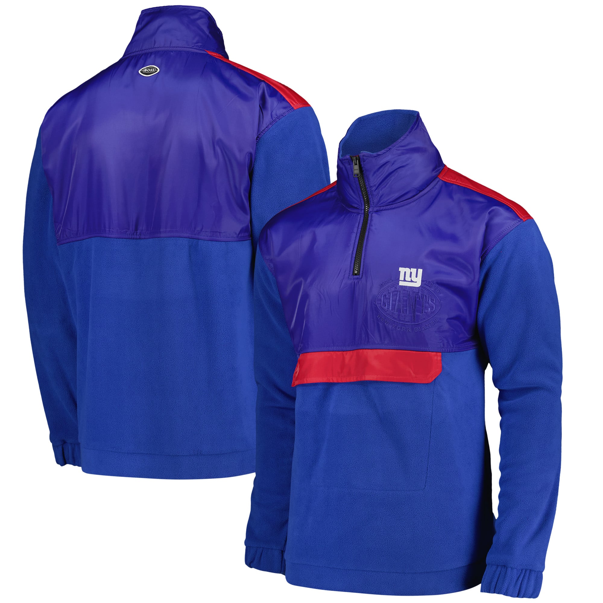 New York Giants Hugo Boss Quarter Zip Fleece