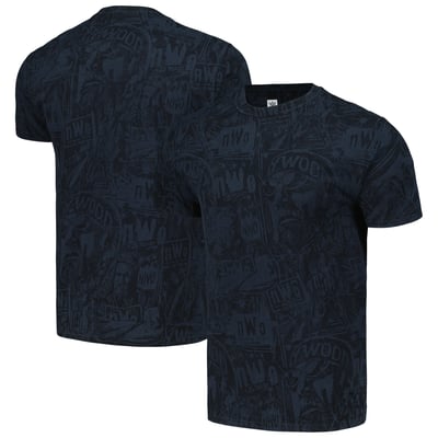 Men's Black nWo Stained Imaging T-Shirt