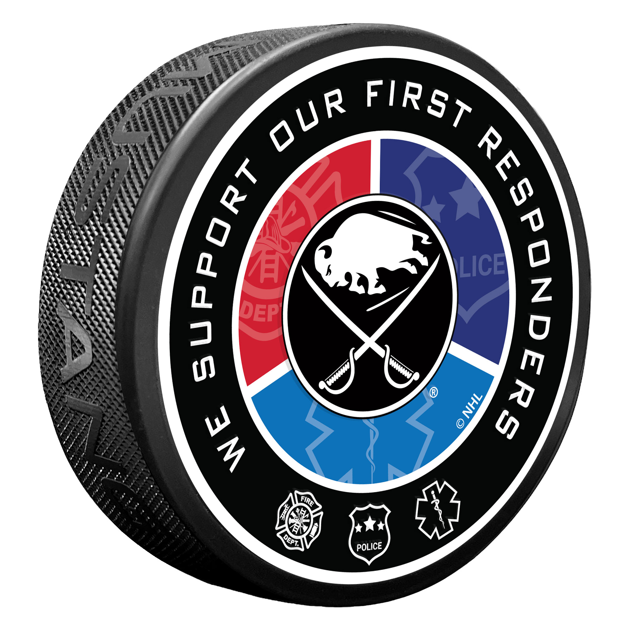Buffalo Sabres First Responders Puck Buffalo Sabres First Responders Puck