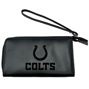 Black Indianapolis Colts Cell Phone Wristlet Wallet