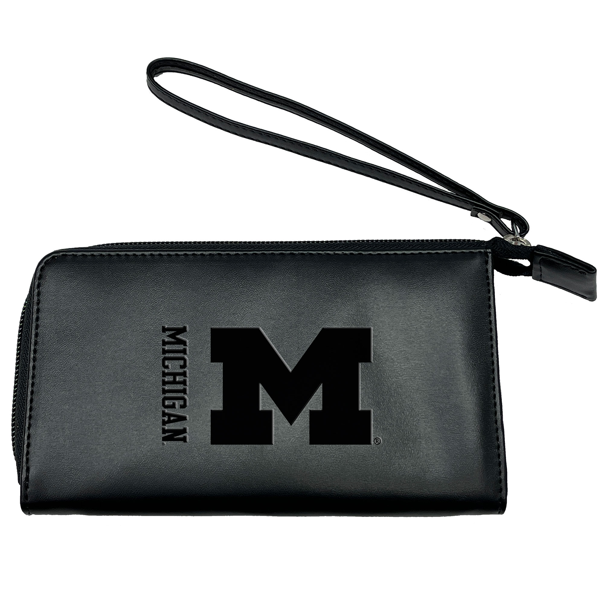 Michigan Wolverines Cell Phone Wristlet Wallet