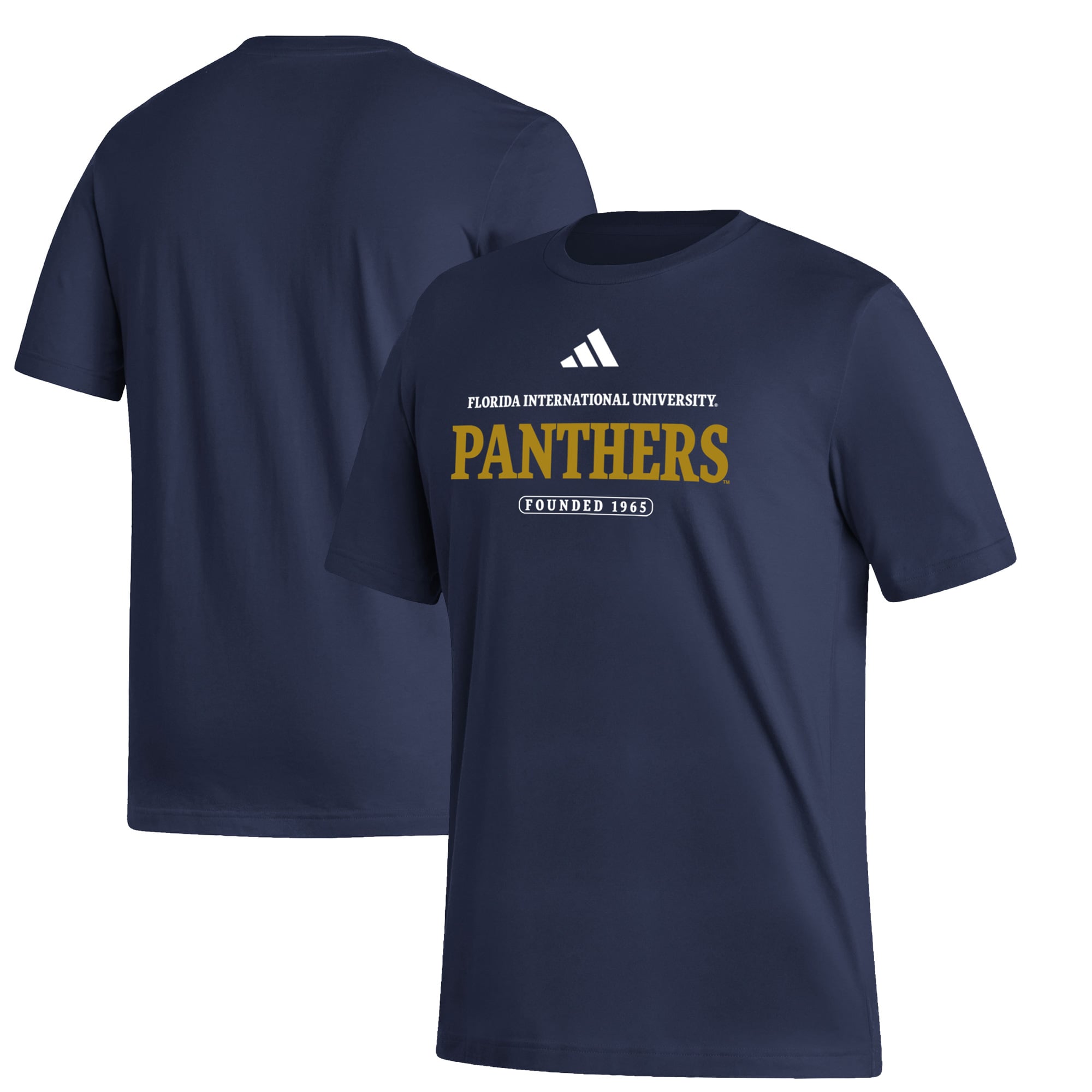 Women's adidas  Navy FIU Panthers Fresh T-Shirt