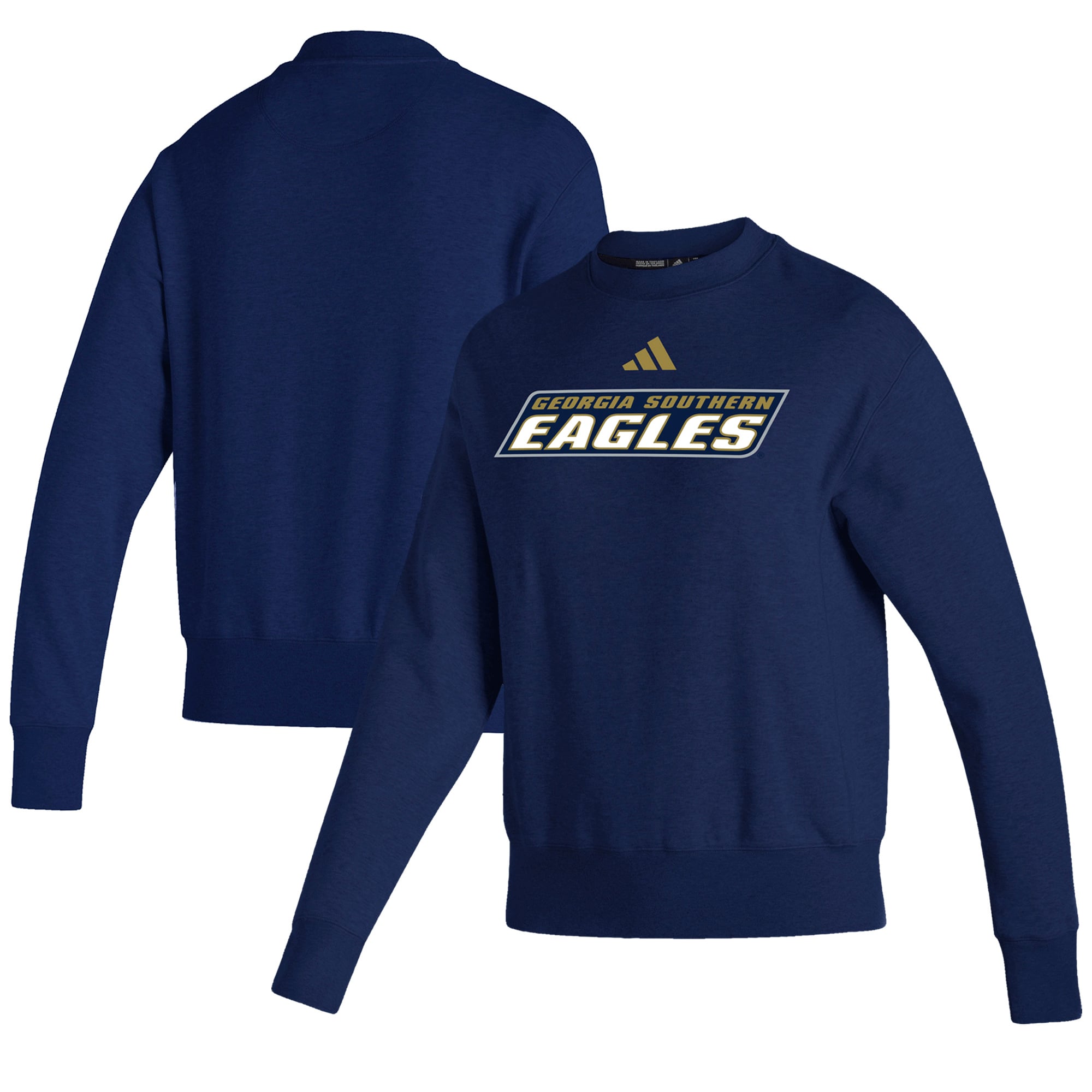 Women's adidas  Navy Georgia Southern Eagles Premium Retro Pullover Sweatshirt