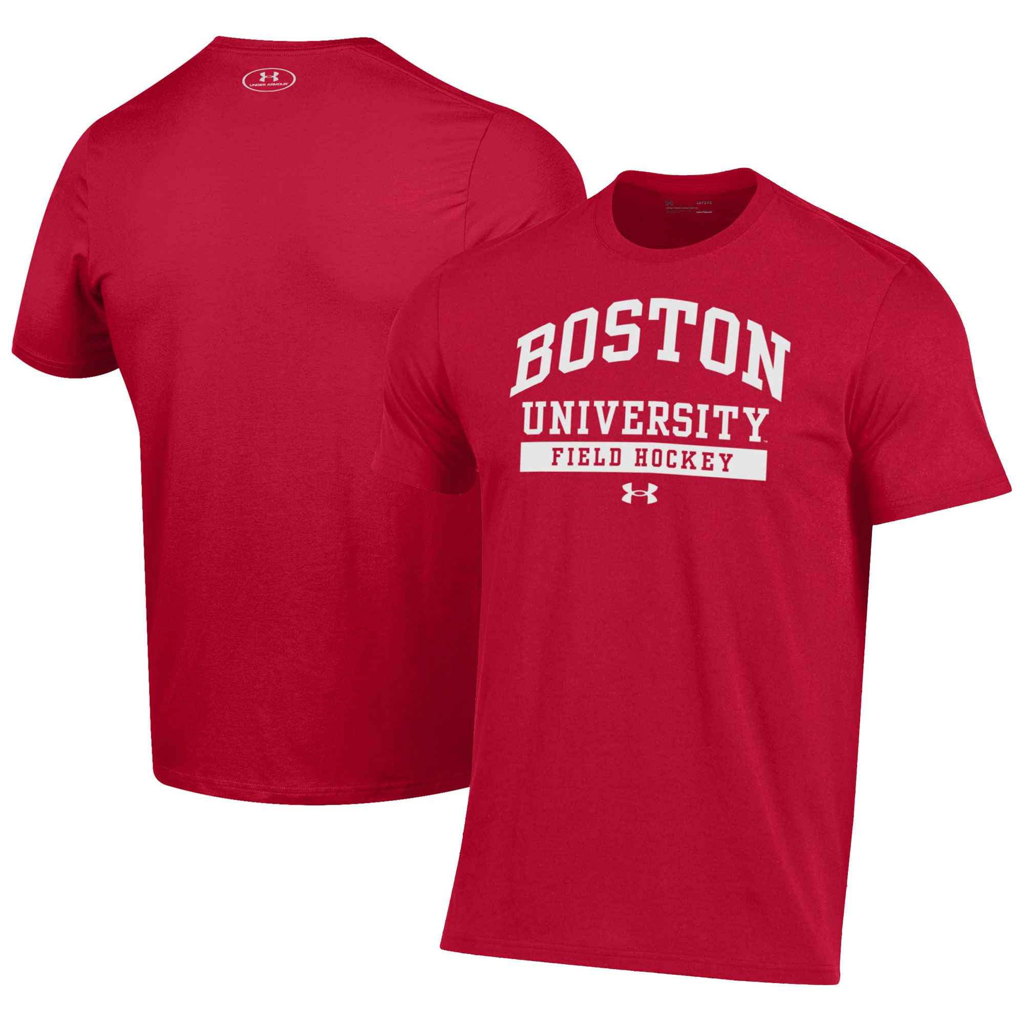 Men’s Under Armour Scarlet Boston University Field Hockey Performance T-Shirt Men’s Under Armour Scarlet Boston University Field Hockey Performance T-Shirt