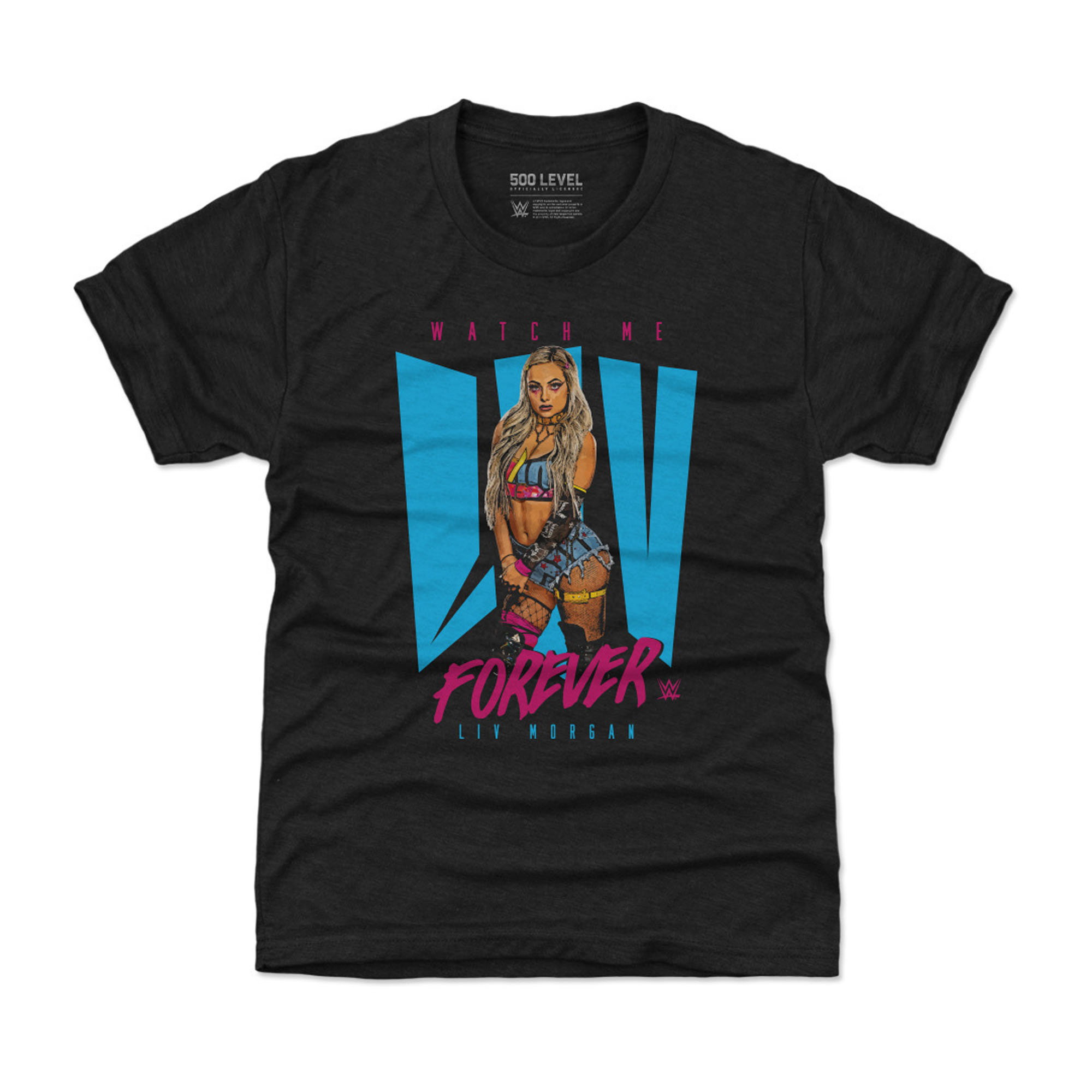 T-shirt Homme Liv Morgan 'Liv Forever' - Manches Courtes Noir - Coupe Slim Fit - Tissu Doux - 10