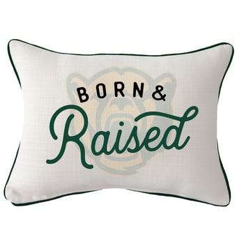 Baylor Bears  Rectangular Piped Pillow