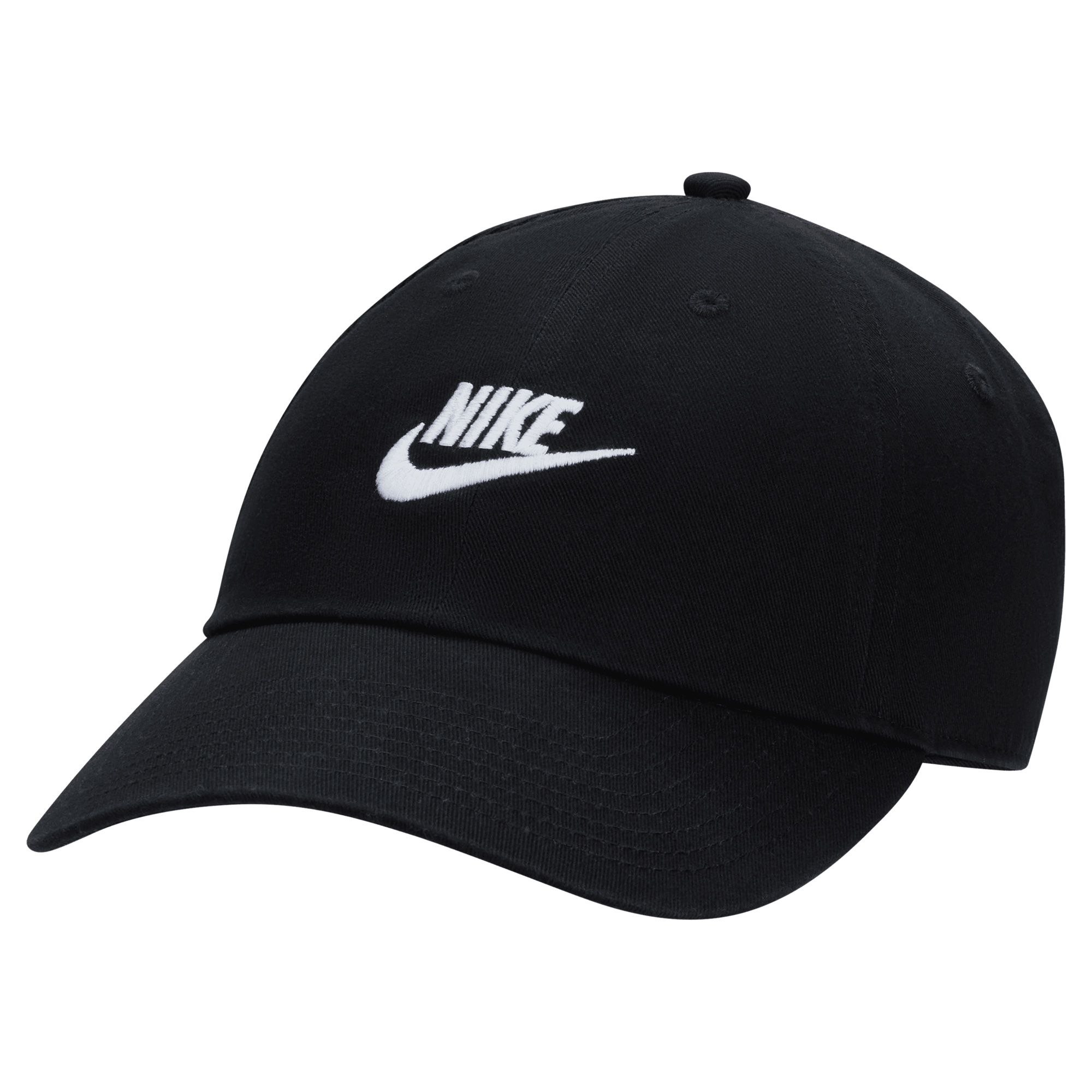 Unisex Nike Black Futura Wash Club Adjustable Hat