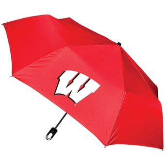 Wisconsin Badgers 42" Mini Compact Folding Umbrella