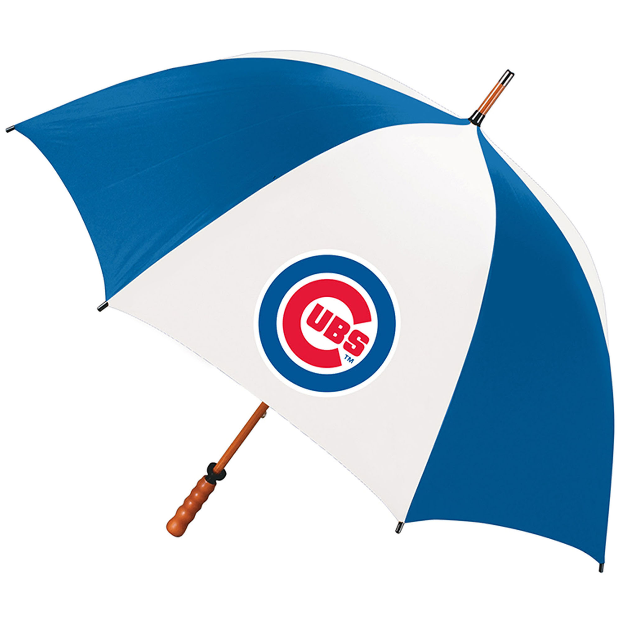 Chicago Cubs 62″ Eagle Sporty Wood Shaft Golf Umbrella Chicago Cubs 62″ Eagle Sporty Wood Shaft Golf Umbrella