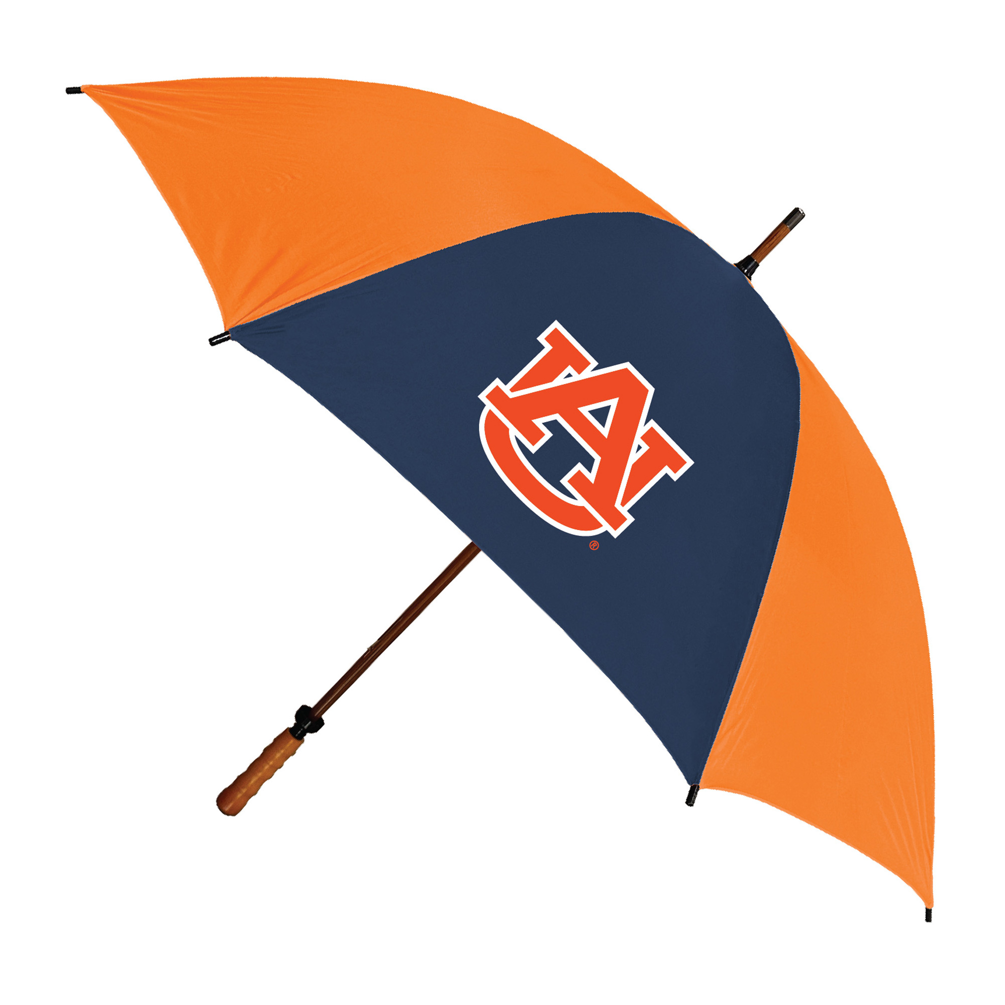 Auburn Tigers 62″ Eagle Sporty Wood Shaft Golf Umbrella Auburn Tigers 62″ Eagle Sporty Wood Shaft Golf Umbrella
