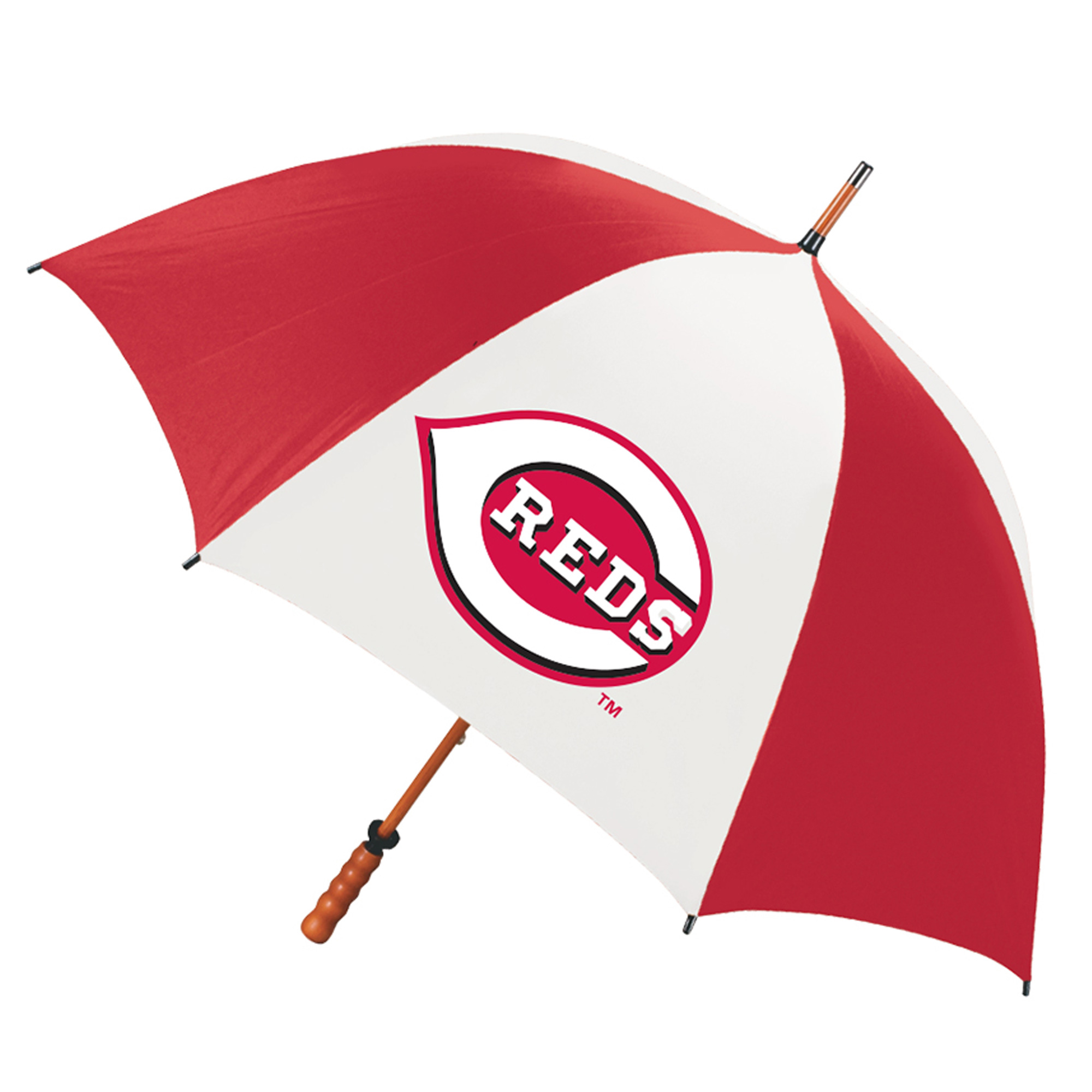 Cincinnati Reds 62″ Eagle Sporty Wood Shaft Golf Umbrella Cincinnati Reds 62″ Eagle Sporty Wood Shaft Golf Umbrella