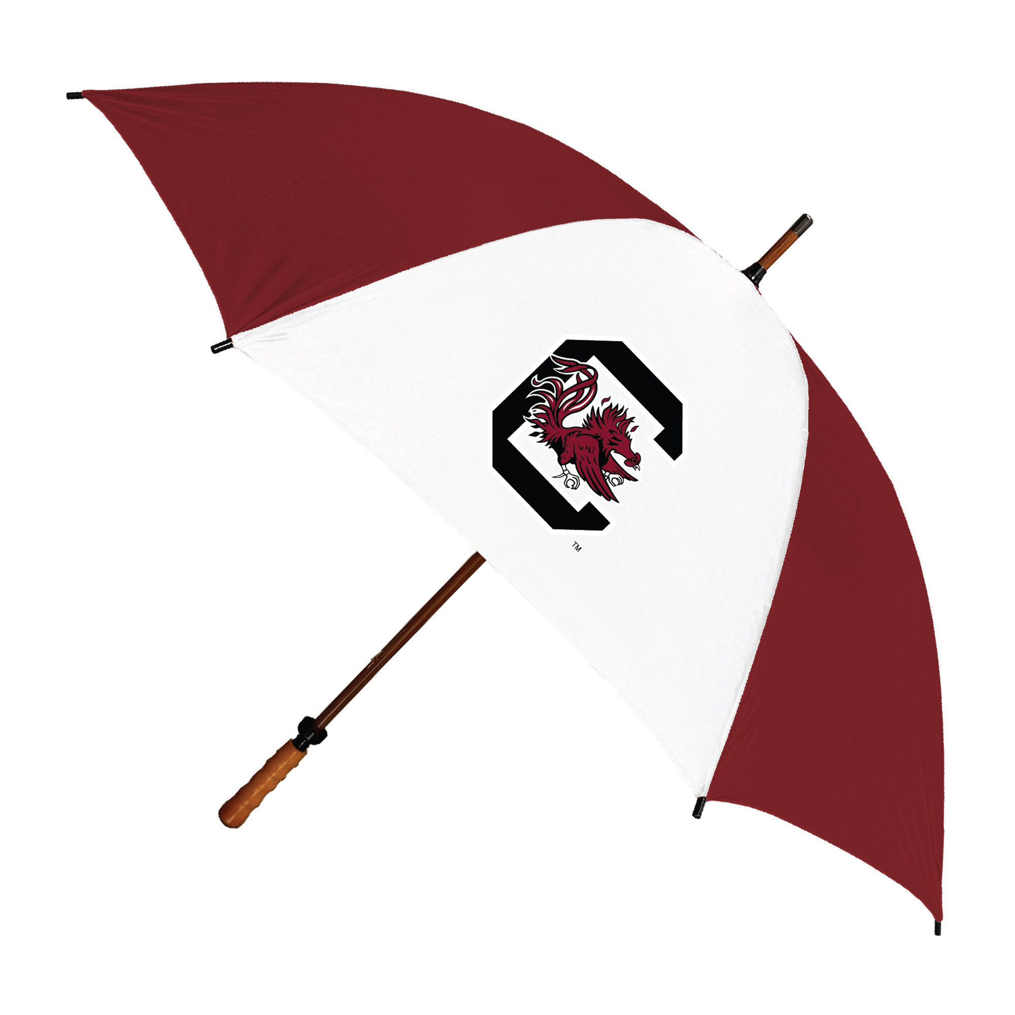 South Carolina Gamecocks 62″ Eagle Sporty Wood Shaft Golf Umbrella South Carolina Gamecocks 62″ Eagle Sporty Wood Shaft Golf Umbrella