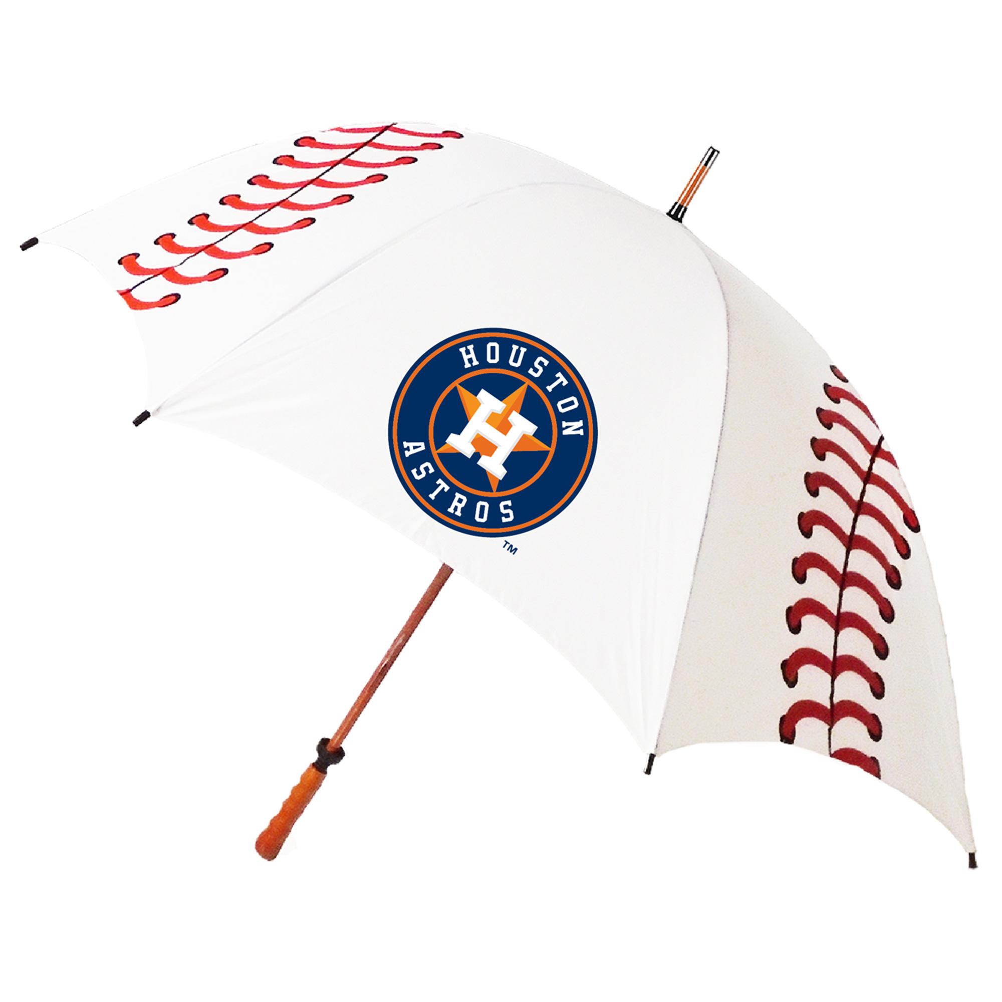 Houston Astros 62" Baseball Canopy Golf Umbrella