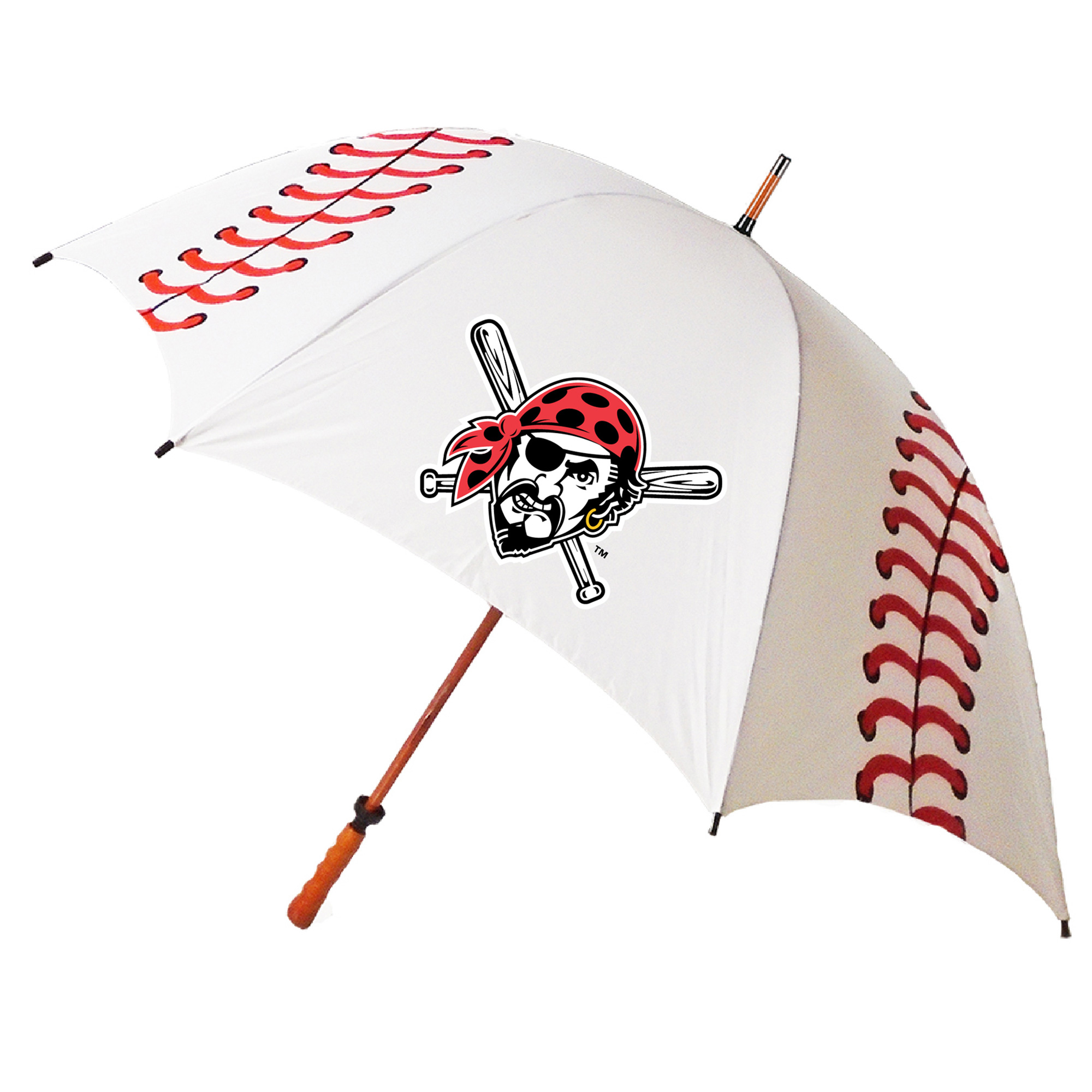 Pittsburgh Pirates 62″ Baseball Canopy Golf Umbrella Pittsburgh Pirates 62″ Baseball Canopy Golf Umbrella