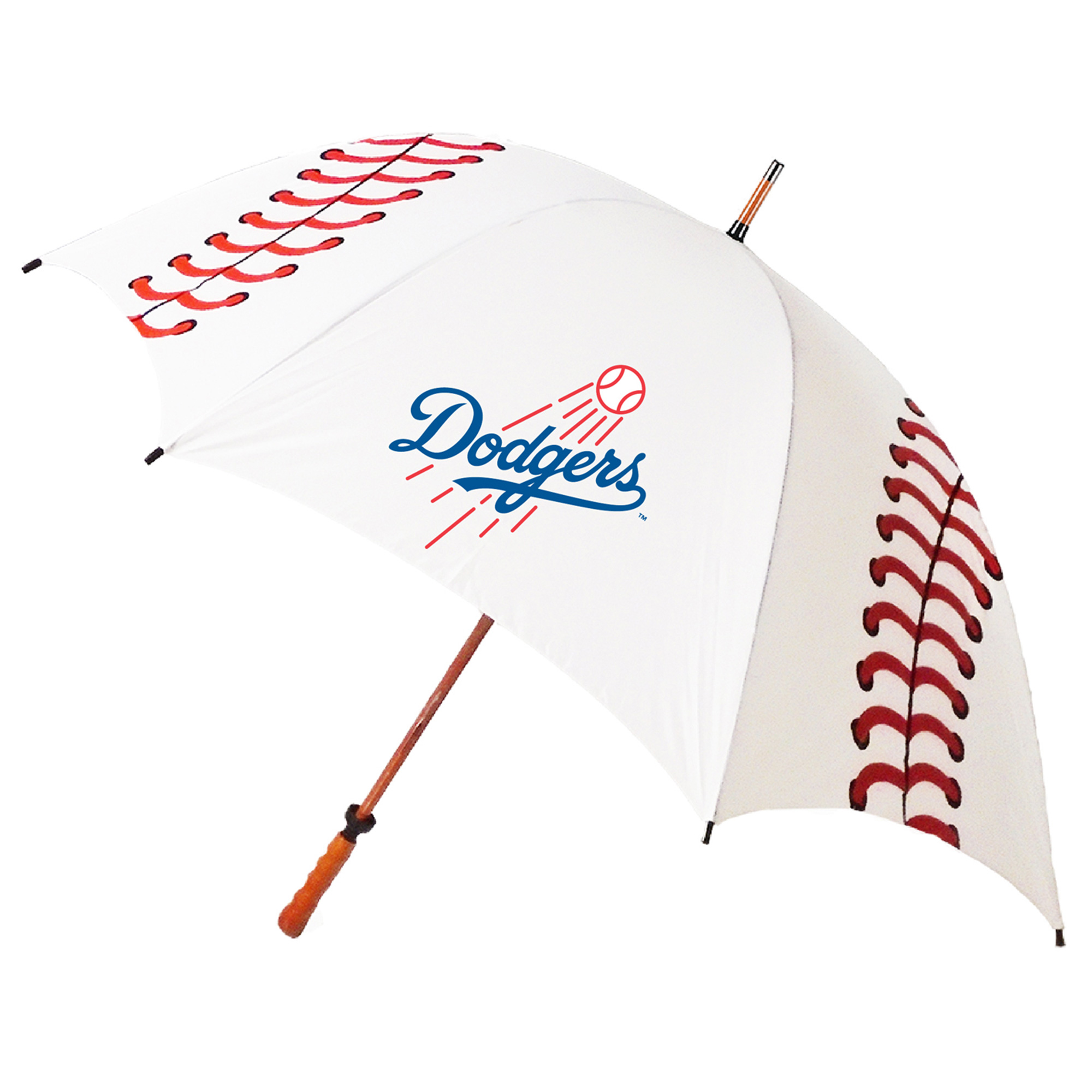Los Angeles Dodgers 62″ Baseball Canopy Golf Umbrella Los Angeles Dodgers 62″ Baseball Canopy Golf Umbrella