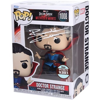 Benedict Cumberbatch Doctor Strange in the Multiverse of Madness Autographed Specialty Series Levitating #1008 Funko Pop!