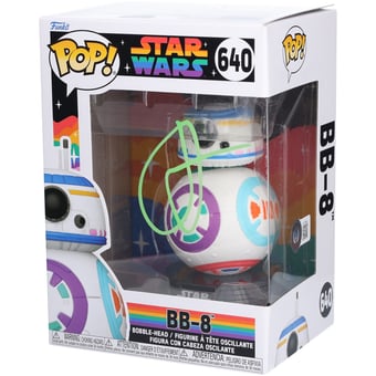 J.J. Abrams Star Wars Autographed BB-8 #640 Funko Pop! Vinyl Figure - Signed in Light Green Ink - BAS