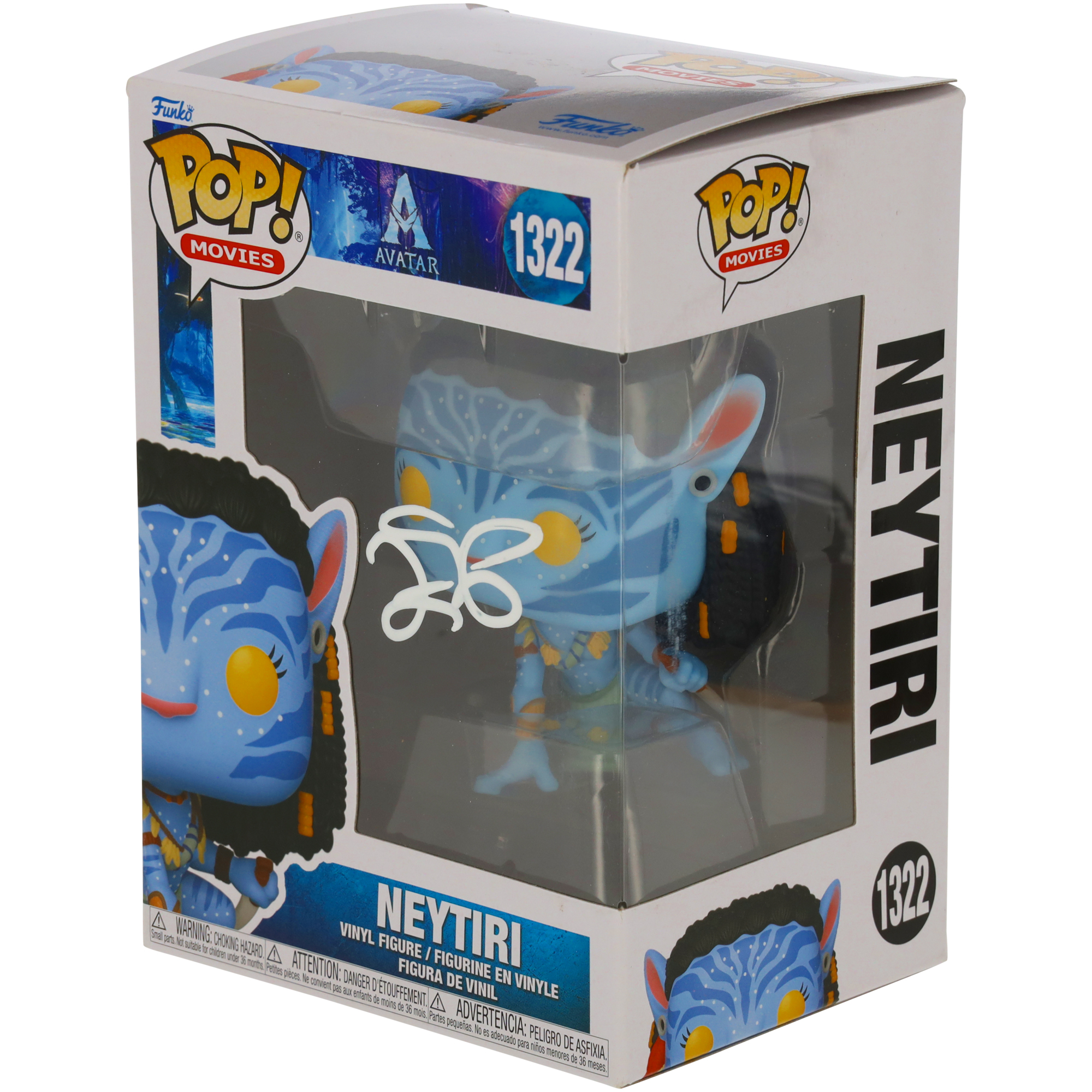 Zoe Saldana Avatar Autographed Neytiri #1322 Funko Pop!