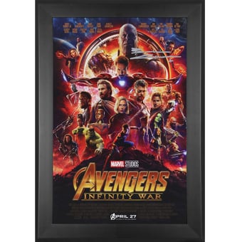 Benedict Cumberbatch Avengers: Infinity War Autographed Framed 11" x 17" Movie Poster