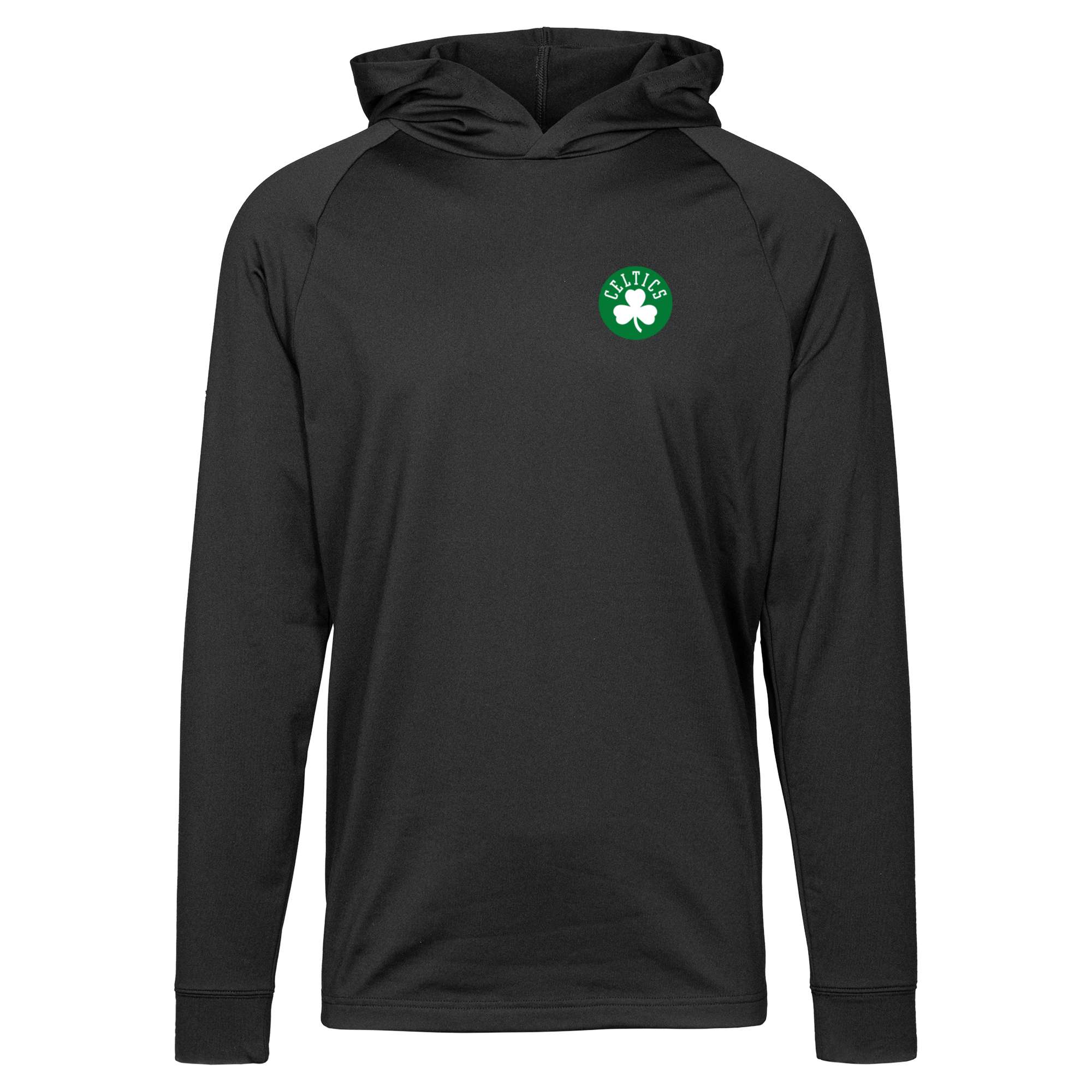Men's Levelwear Black Boston Celtics Dimension Insignia Core Pullover Hoodie