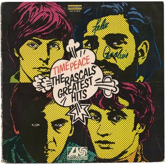 Felix Cavaliere Autographed The Rascals Time Peace Album - JSA