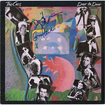 David Robinson & Greg Hawkes Autographed The Cars Door to Door Album Cover - PSA