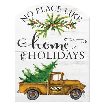 Arkansas Pine Bluff Golden Lions 16'' x 22'' Holiday Marquee Sign