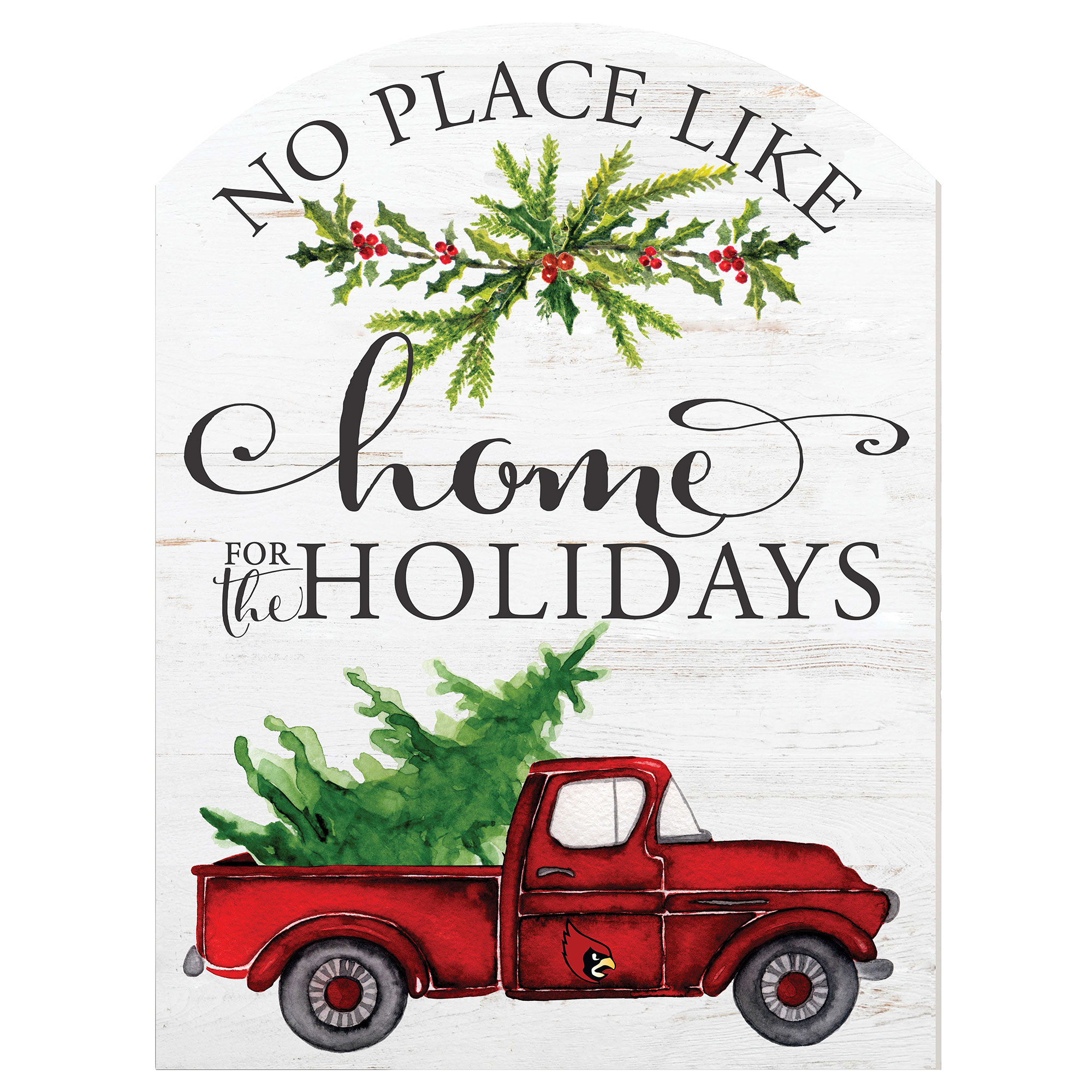 Catholic University Cardinals 16'' x 22'' Holiday Marquee Sign