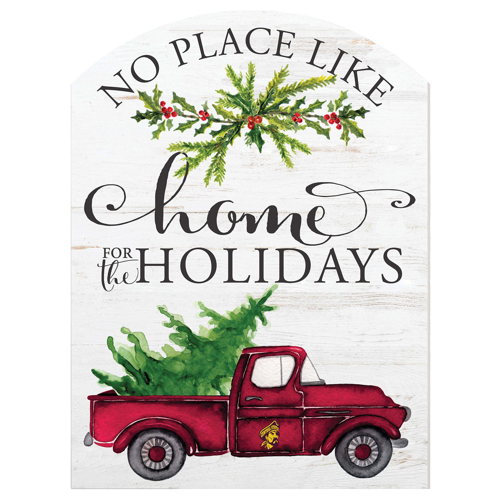 Central State Marauders 16'' x 22'' Holiday Marquee Sign