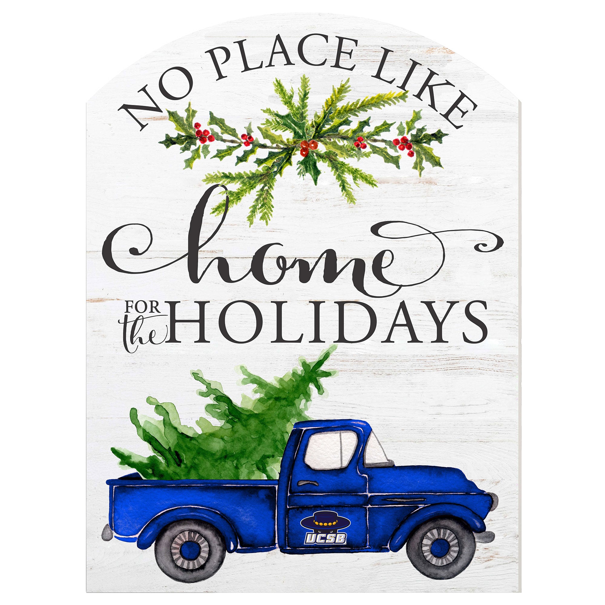 UC Santa Barbara Gauchos 16'' x 22'' Holiday Marquee Sign